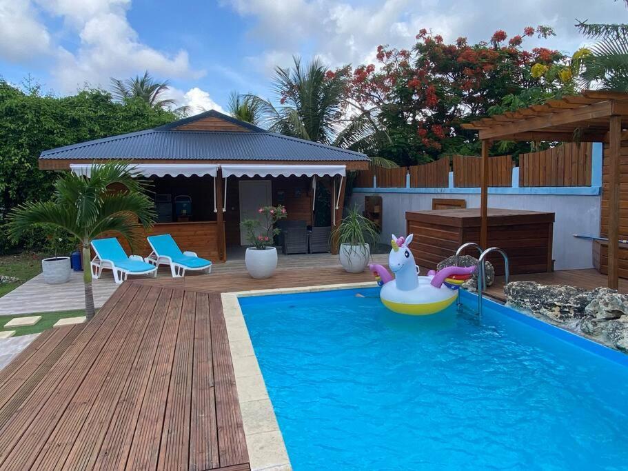 Kaz Bleu Karaibes Villa Sainte-Anne  Eksteriør bilde